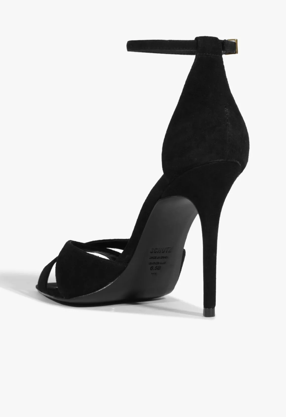 Hilda Leaf Suede Sandal