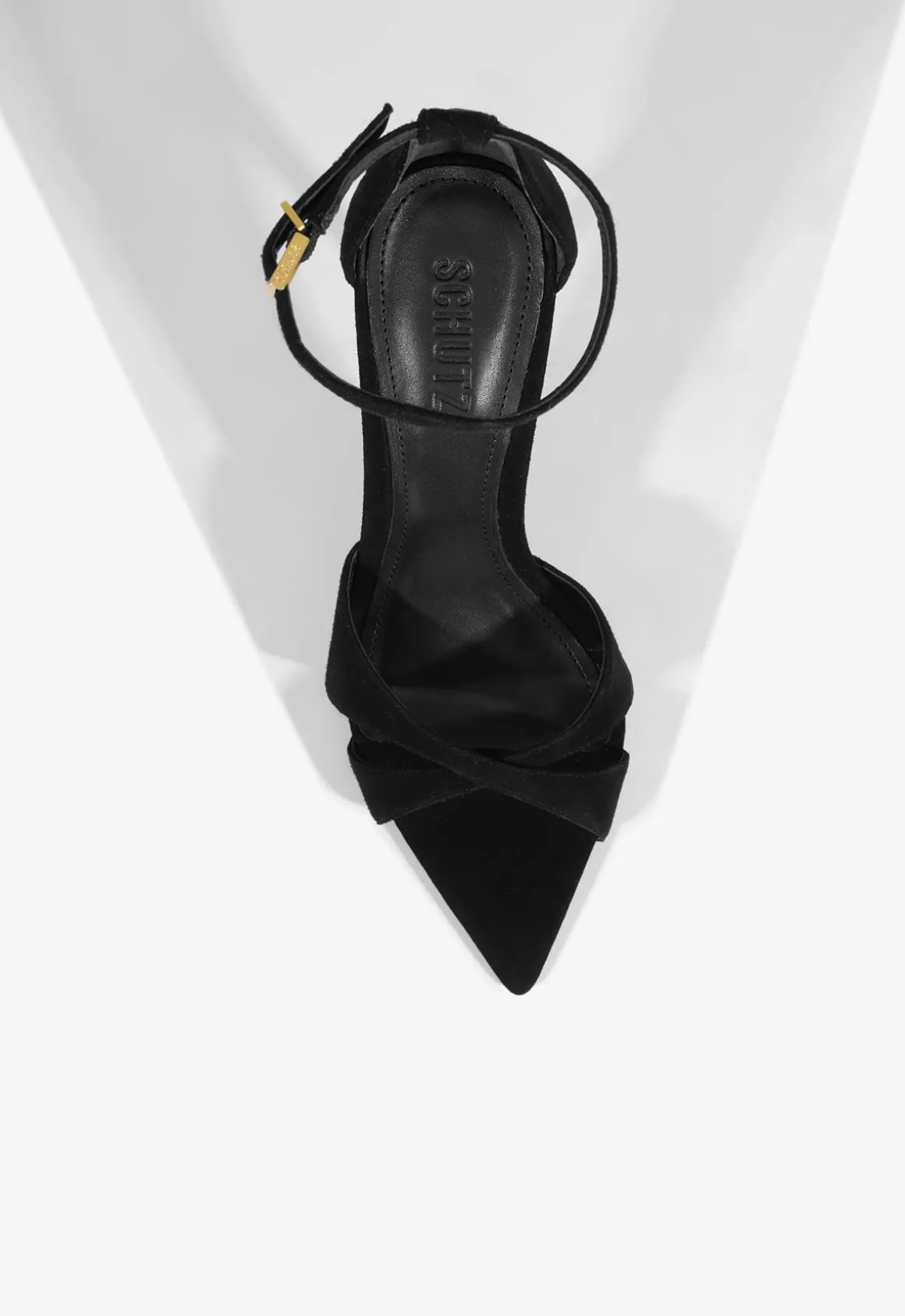 Hilda Leaf Suede Sandal