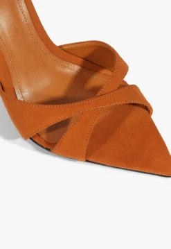Hilda Leaf Suede Sandal