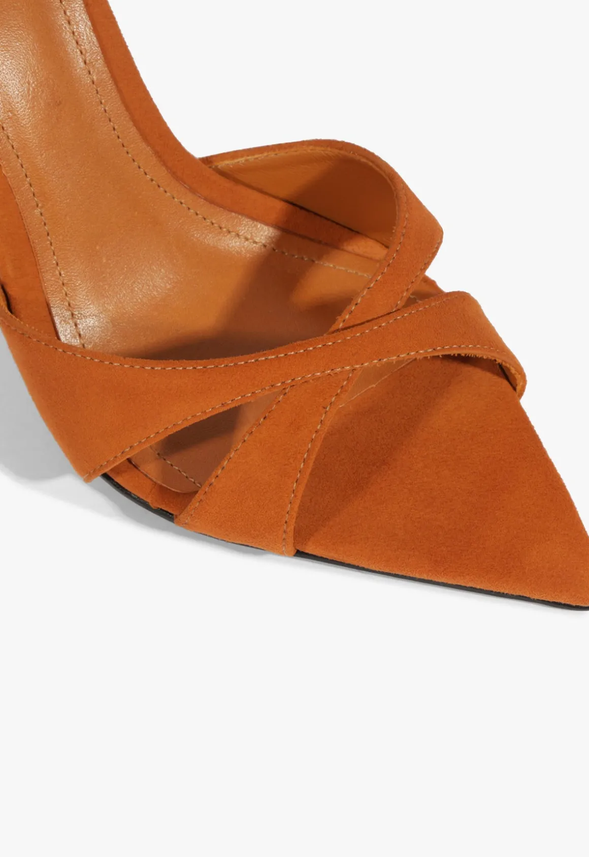 Hilda Leaf Suede Sandal