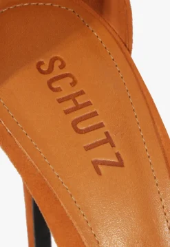 Hilda Leaf Suede Sandal