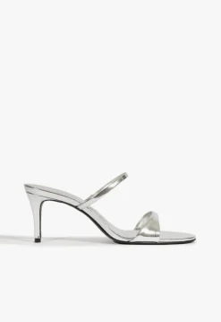 Jessica Mid Mule Metallic Sandal