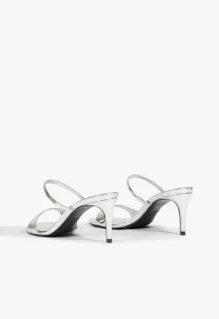 Jessica Mid Mule Metallic Sandal