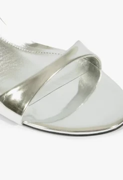 Jessica Mid Mule Metallic Sandal