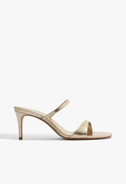 Jessica Mid Mule Metallic Sandal