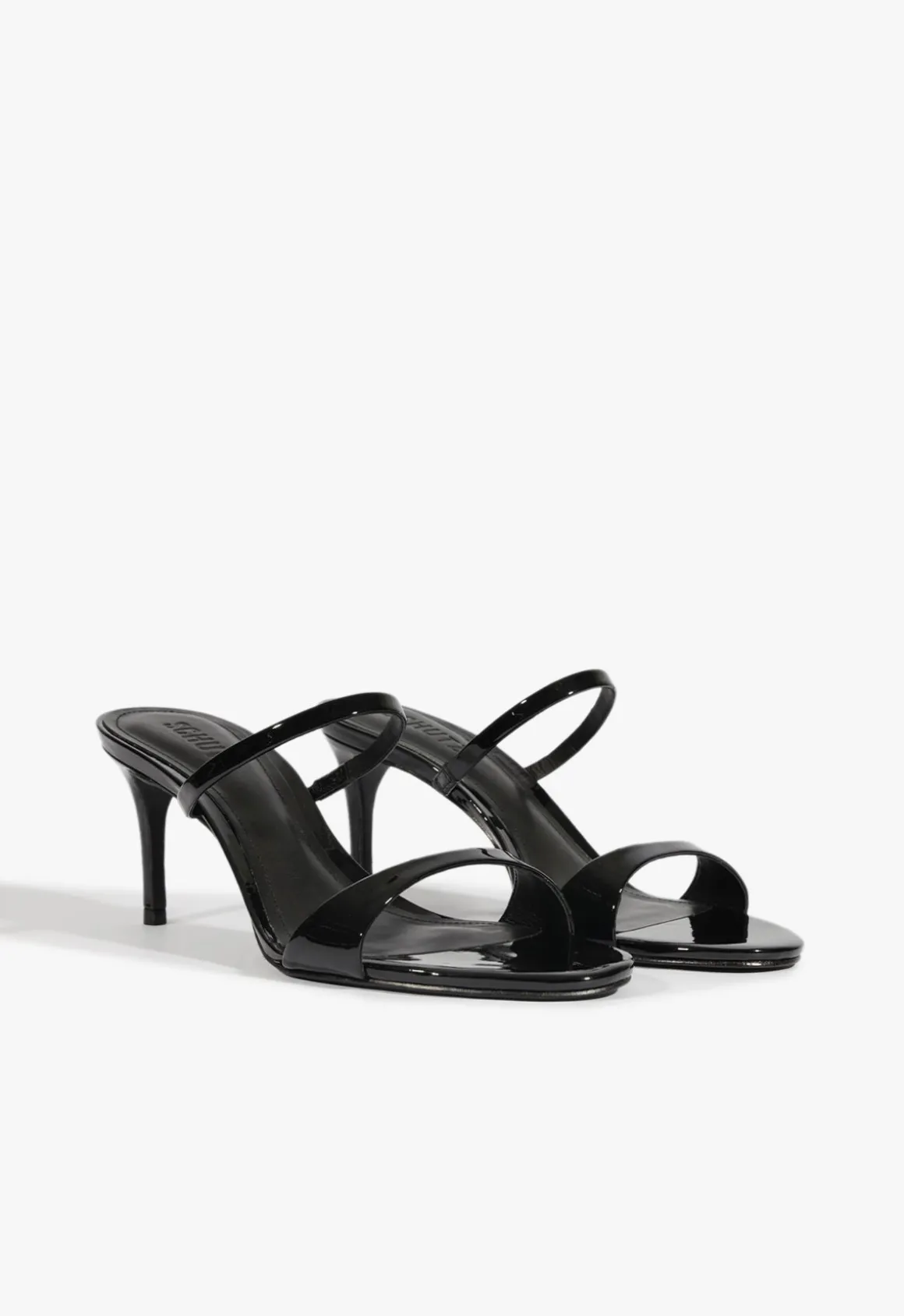Jessica Mid Mule Patent Sandal