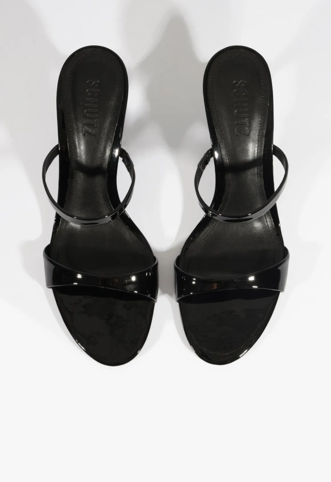 Jessica Mid Mule Patent Sandal