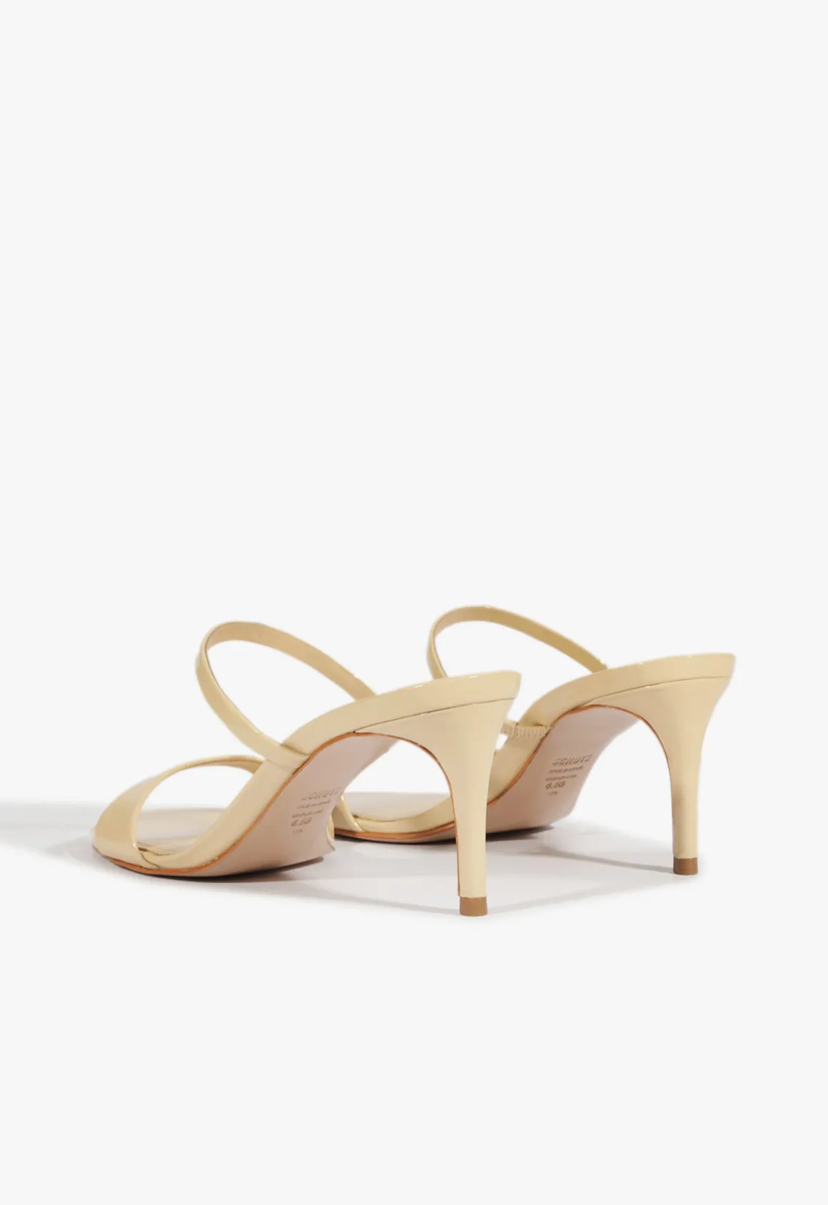Jessica Mid Mule Patent Sandal