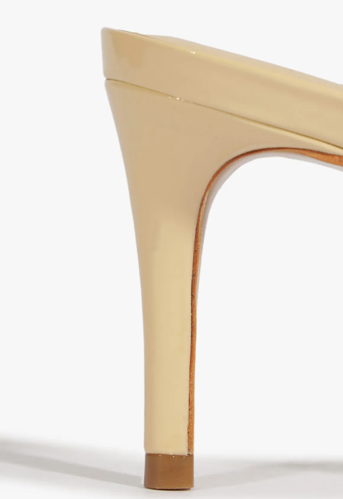 Jessica Mid Mule Patent Sandal