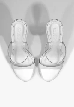 Jessica Mule Metallic Sandal