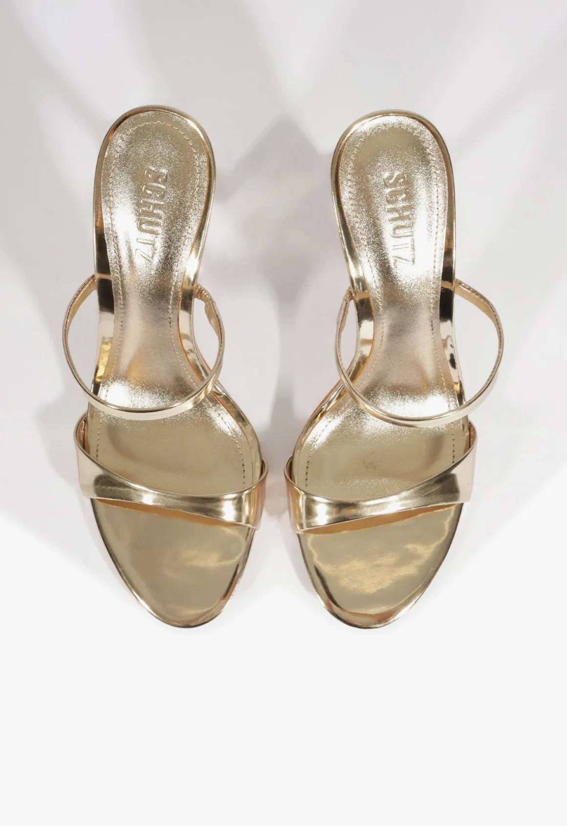 Jessica Mule Metallic Sandal