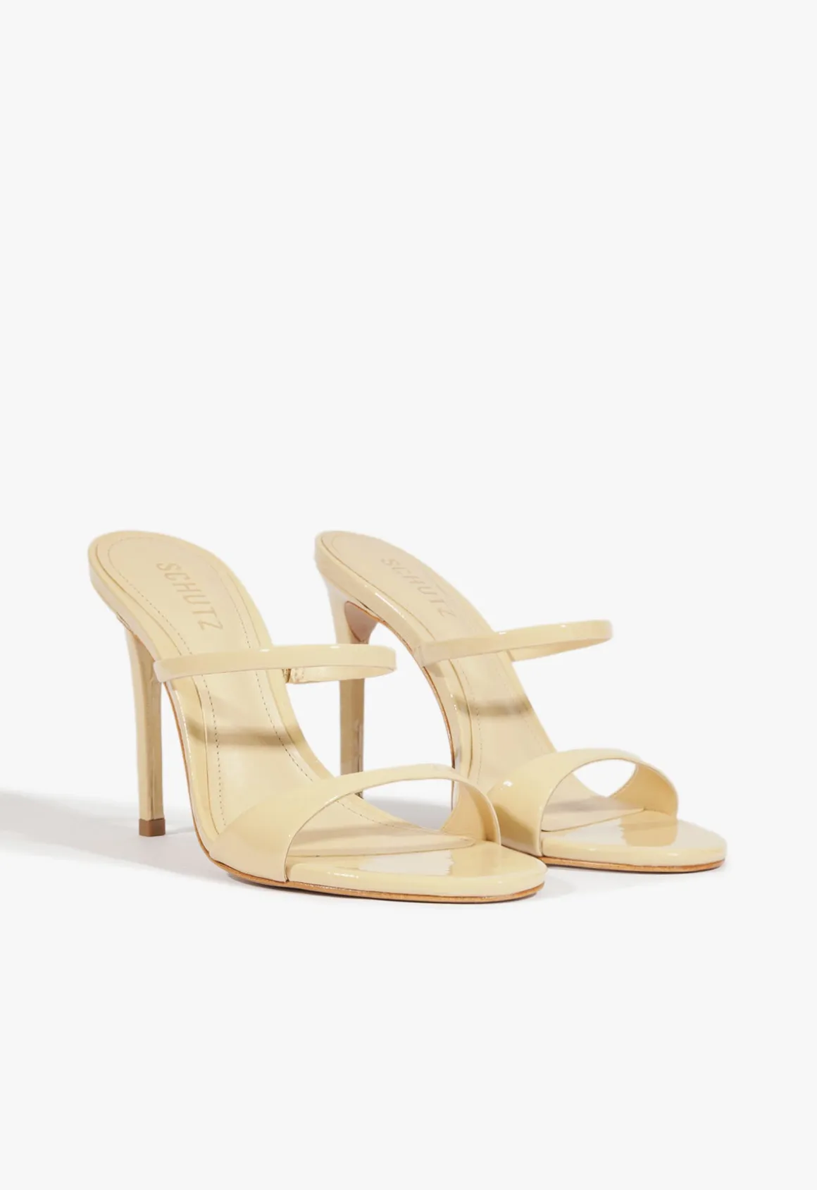 Jessica Mule Patent Sandal