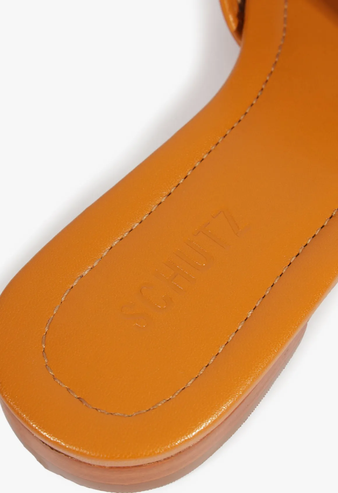Juliet Leather Flat Sandal