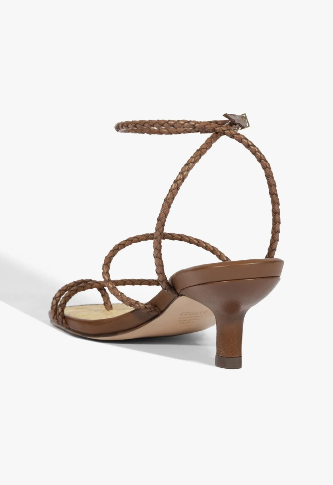 Kaya Straw Mid Sandal