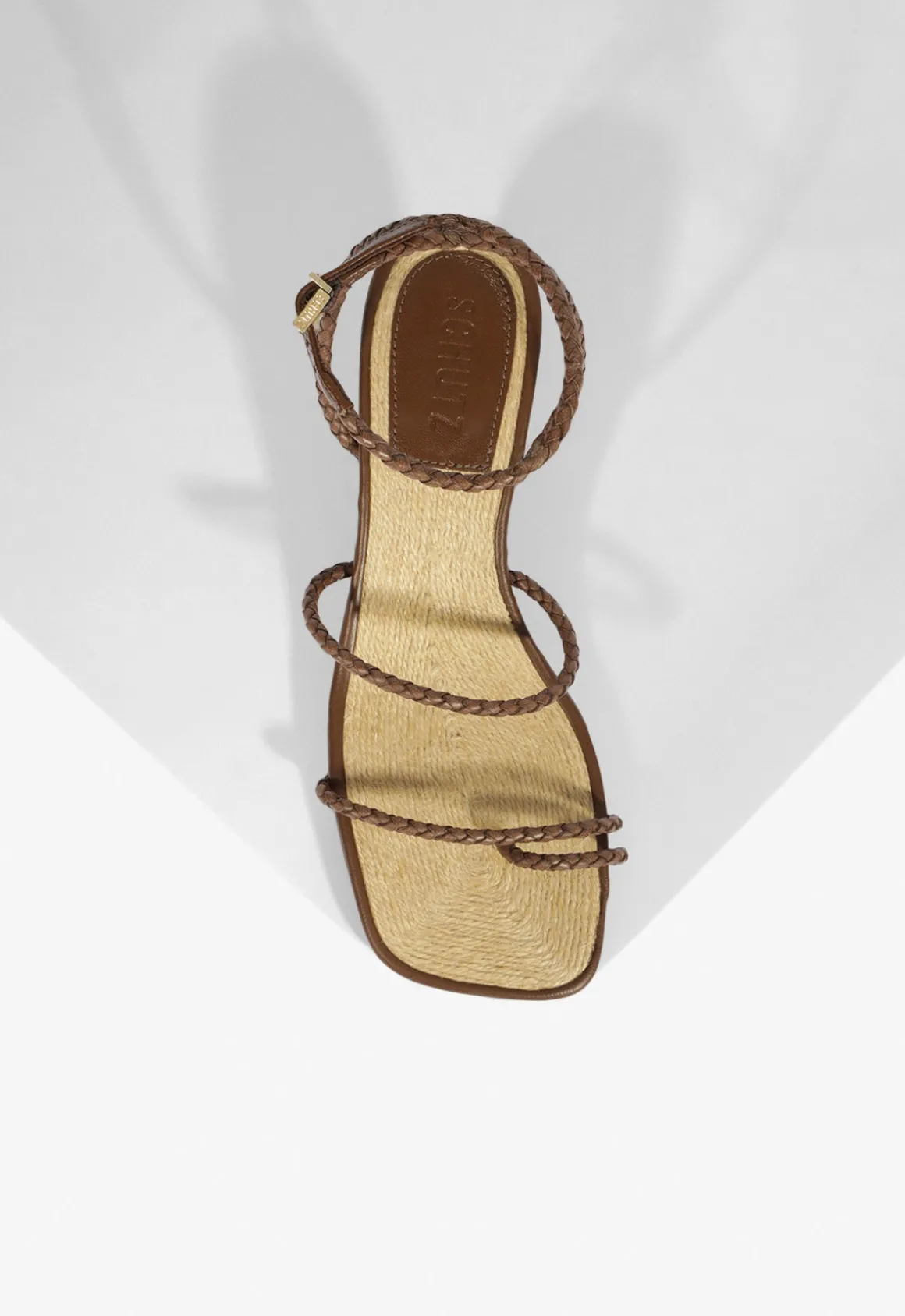 Kaya Straw Mid Sandal