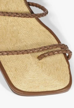Kaya Straw Mid Sandal