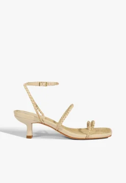 Kaya Straw Mid Sandal