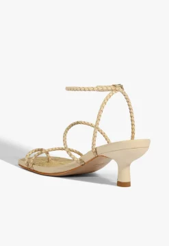Kaya Straw Mid Sandal