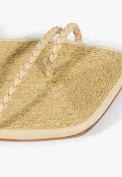Kaya Straw Mid Sandal