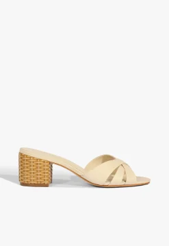 Keefa Straw Mule Sandal