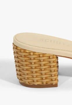 Keefa Straw Mule Sandal