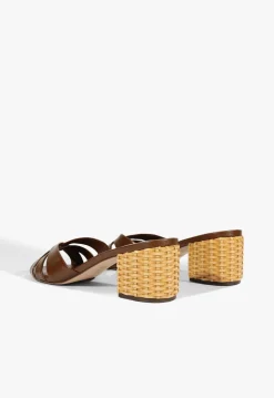 Keefa Straw Mule Sandal