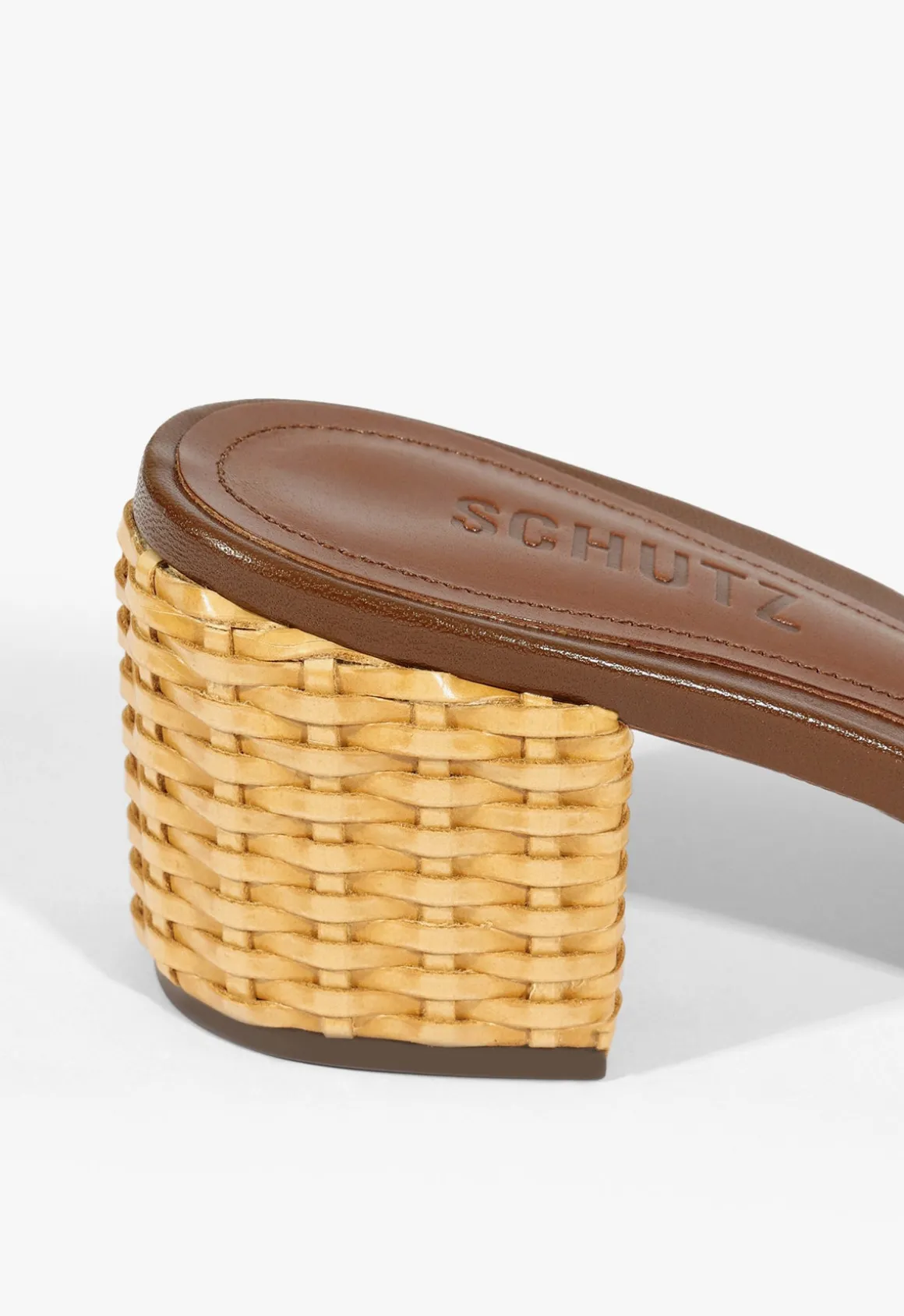 Keefa Straw Mule Sandal