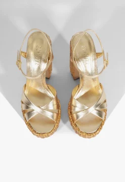 Keefa Straw Sandal