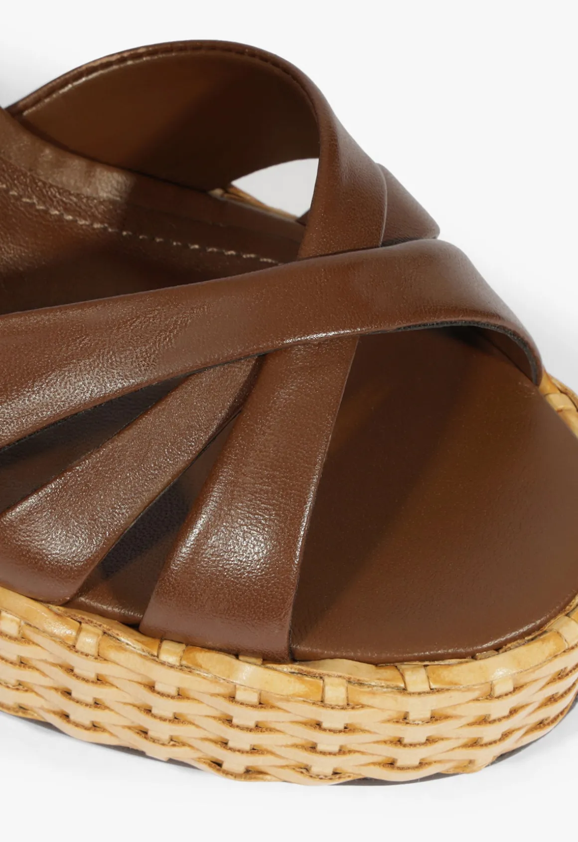 Keefa Straw Sandal