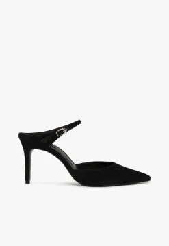 Laura Mid Stiletto Black Pump