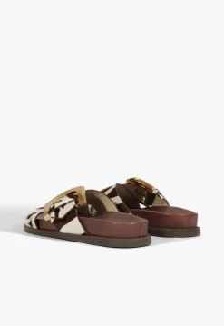 Lois Animal Print Sporty Sandal