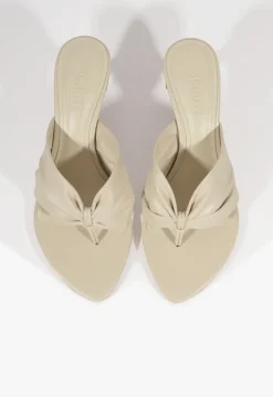 Lori Mid Leather Sandal