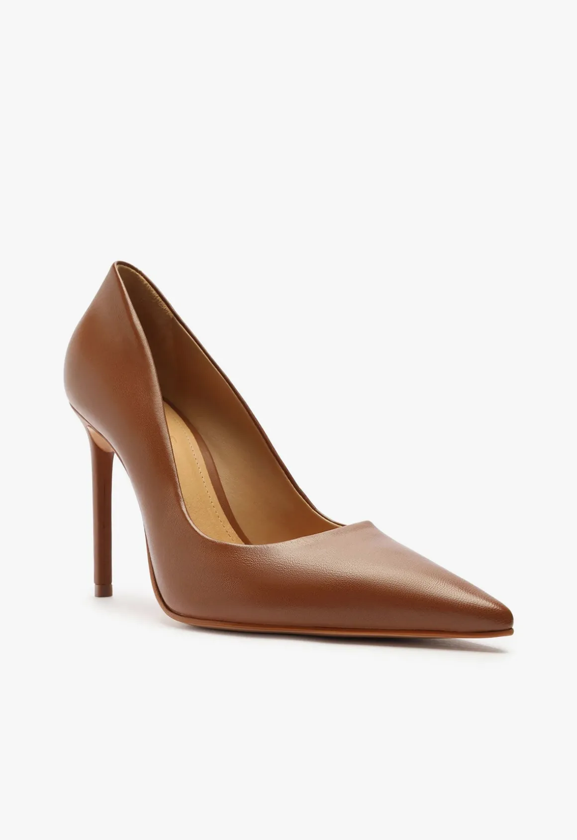 Lou High Stiletto Brown Pump