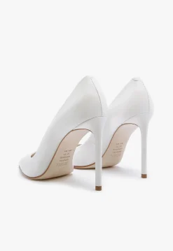 Lou High Stiletto White Pump