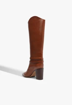 Maryana Belt Block Leather Boot