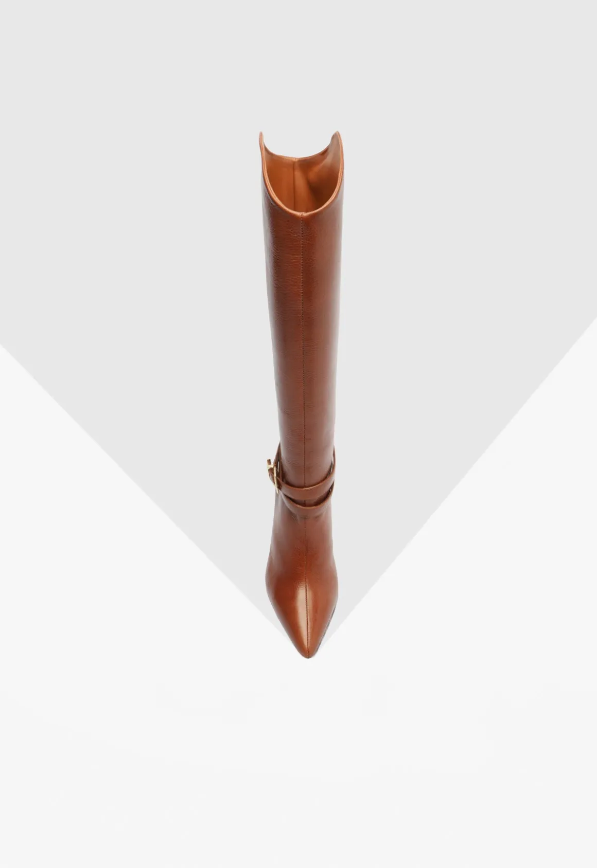 Maryana Belt Block Leather Boot