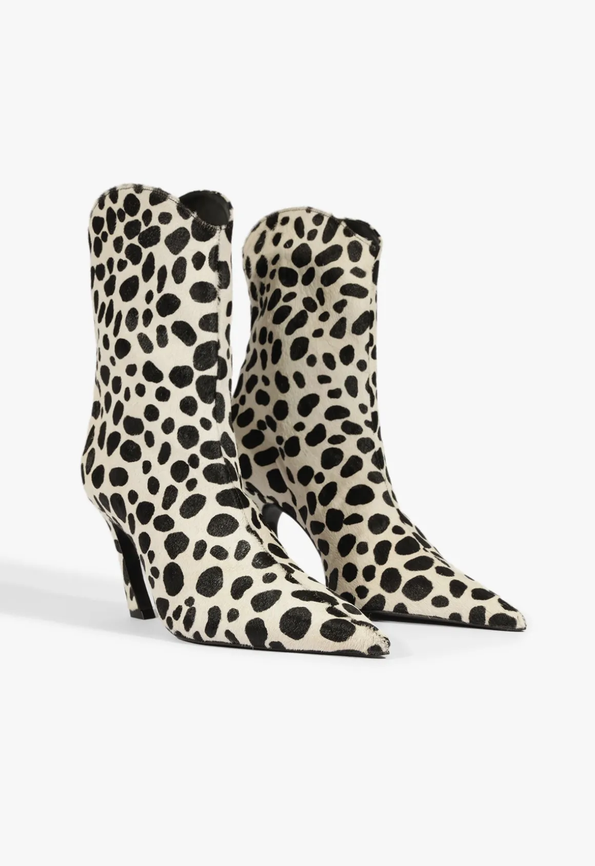 Maryann Curve Hair Calf Bootie
