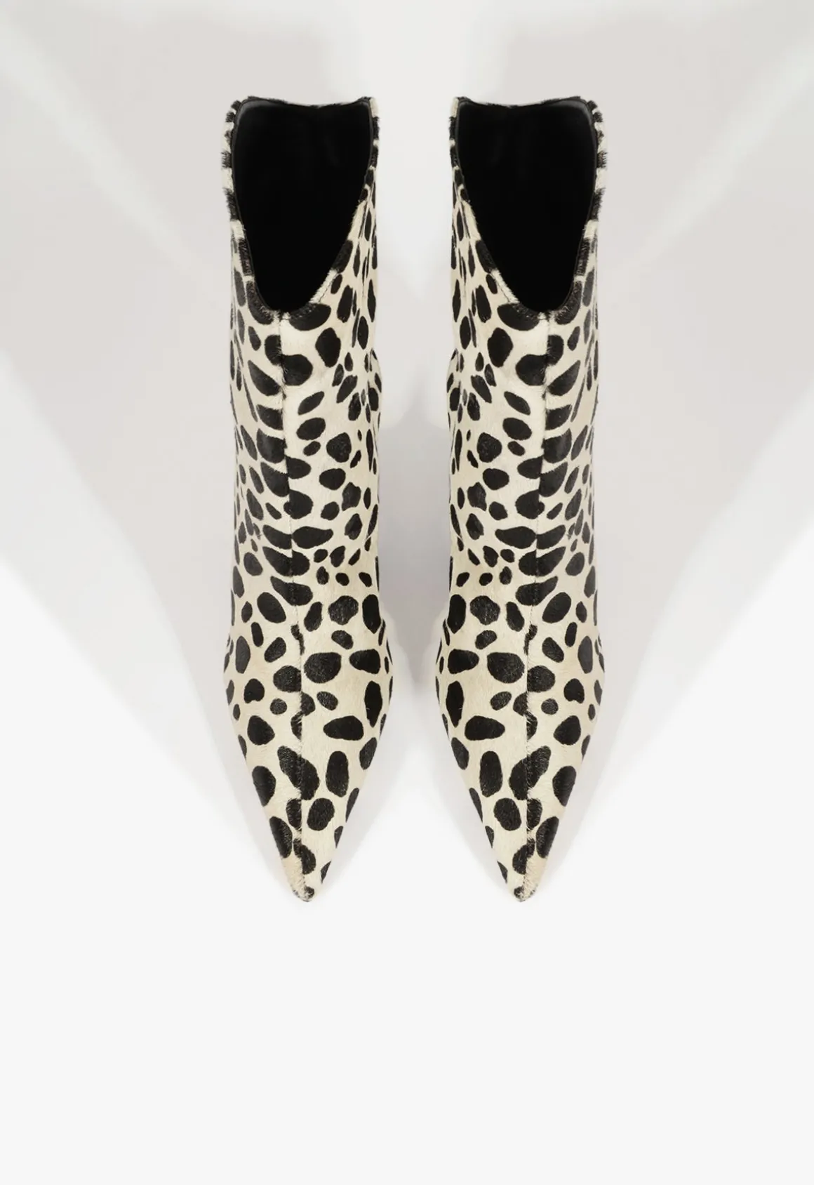 Maryann Curve Hair Calf Bootie