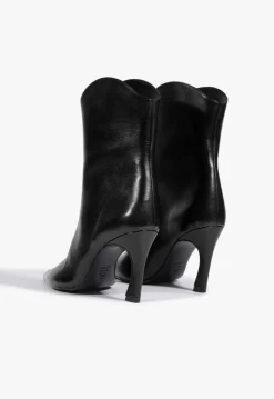 Maryann Curve Leather Bootie