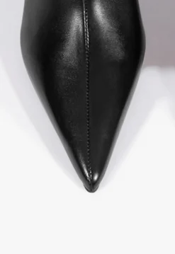 Maryann Curve Leather Bootie