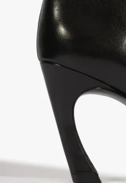 Maryann Curve Leather Bootie