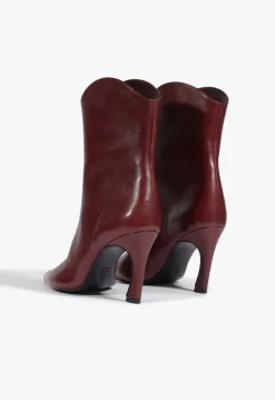 Maryann Curve Leather Bootie
