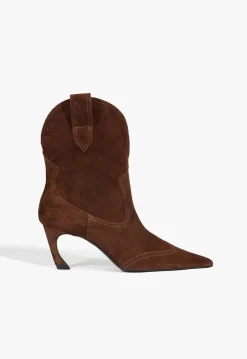 Maryann Curve West Suede Bootie