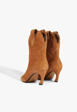 Maryann Curve West Suede Bootie