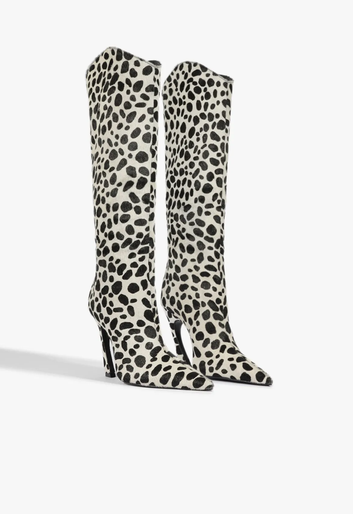 Maryann Up Curve Hair Calf Boot