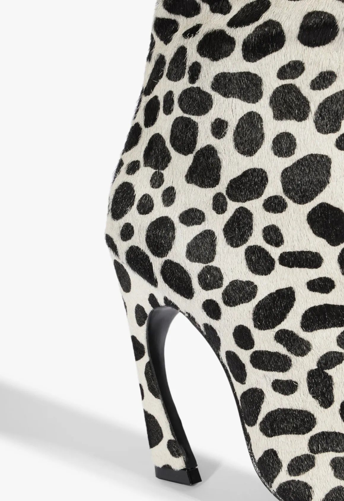 Maryann Up Curve Hair Calf Boot