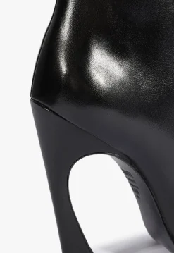 Maryann Up Curve Leather Boot