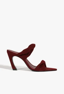 Meline Mule Suede Sandal