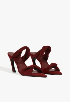 Meline Mule Suede Sandal