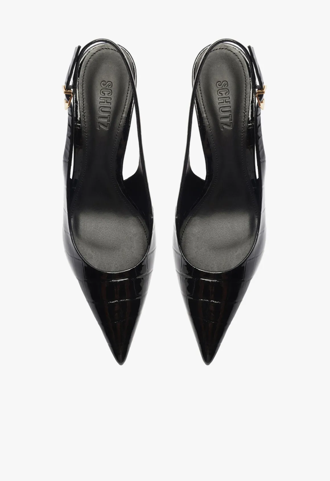 Paola High Stiletto Black Pump